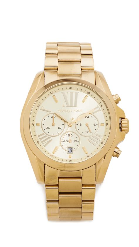 michael kors yellow gold watch|Michael Kors gold watch price.